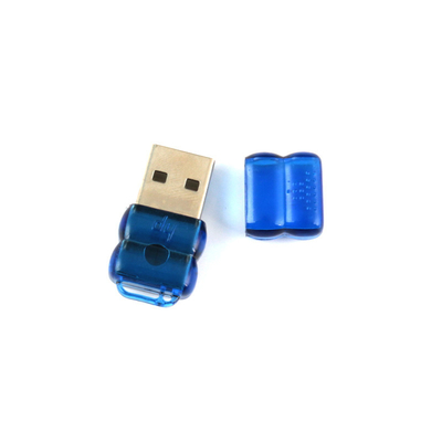 Recyclable Black/White USB Flash Drive with Data Transfer Plug and Play