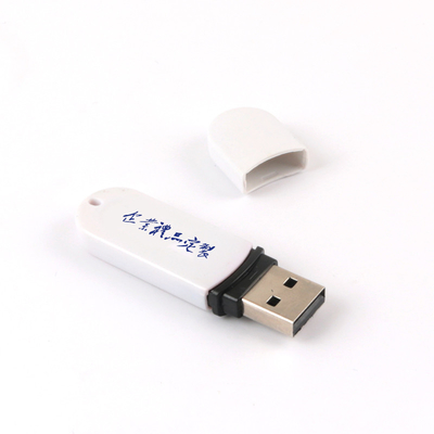 Eco Friendly Black/White Plastic USB Stick Full Memory Graded A Quality High Speed Data Transfer