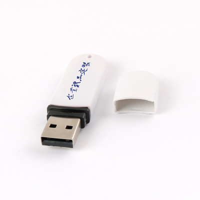 Eco Friendly Black/White Plastic USB Stick Full Memory Graded A Quality High Speed Data Transfer