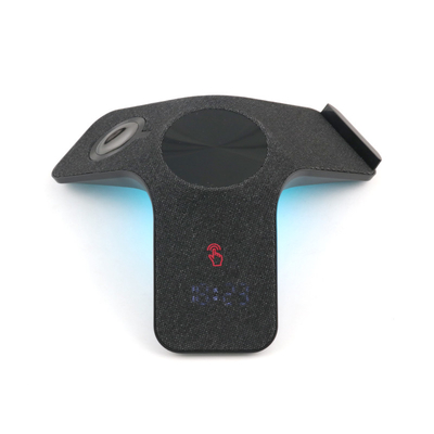 Diameter 62MM 3 In 1 Wireless Charger Station with Fidget Spinner Light and Indicator