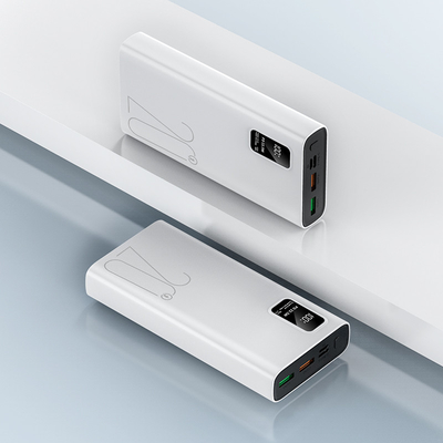 PC Portable Power Bank Battery White Or Black 5V Output For Smart Phone Recharge
