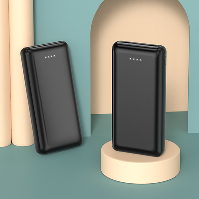 Portable Power Bank with Micro USB and Type C Input Ports for Smartphones