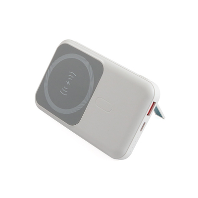 PC Portable Power Bank With Li Polymer Battery Small White Box Micro USB Type C Input Interface