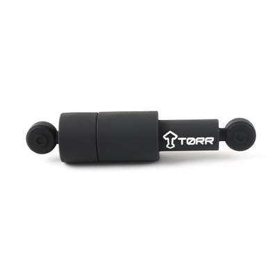 Data Encryption Round Custom USB Flash Drives PVC/Silicone Material