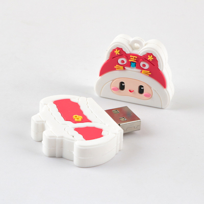 PVC Or Silicone PCBA Flash Memory USB 2.0 Interface Make Artwork Within 2 Hours
