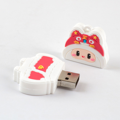 PVC Or Silicone PCBA Flash Memory USB 2.0 Interface Make Artwork Within 2 Hours