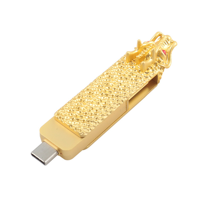 Dragon-Shaped Type C And Usb Flash Drive With Fast Reading And Writing 3.0 usb