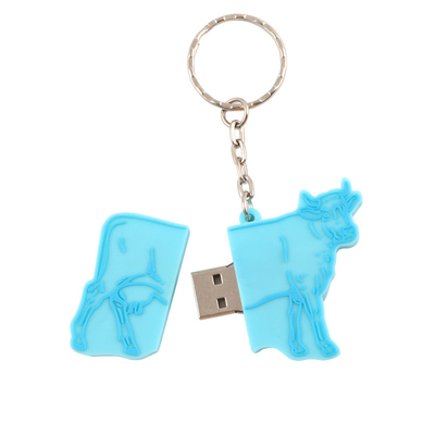 Custom PVC and Silicone USB Flash Drives with USB 2.0/3.0 Interface