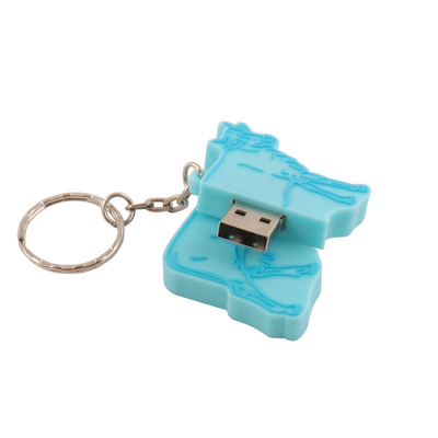 Custom PVC and Silicone USB Flash Drives with USB 2.0/3.0 Interface