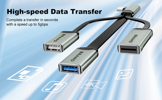 Reading For TF Card SD Card Hub Cable For Usb 2.0 And Usb 3.0 Fast Transfer Data