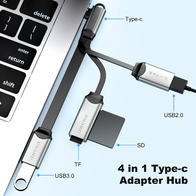 Hub Cable For Reading For TF Card SD Card Usb 2.0 And Usb 3.0 Fast Transfer Data