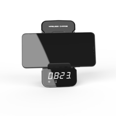 With Bluetooth Speaker Wireless Charger With Clock And Fast Charger