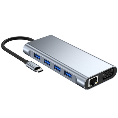 Super Speed Data Transfer Hub Adapter with PCBA and User Manual
