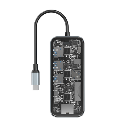 Professional Aluminum Card Reader Hub for Enhanced Workflow Customized Brand