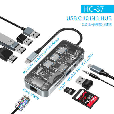 Customized Brand The Professional Aluminum Card Reader Hub For Enhanced Workflow
