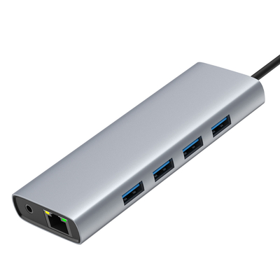 Speedy Aluminum Multi Port HDMI Hub And Usb For Enhanced Connectivity