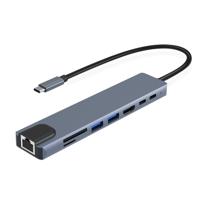 Speedy Data Transfer Aluminum Memory Card Reader Fast Hub / Memory Card Hub with Charming Style
