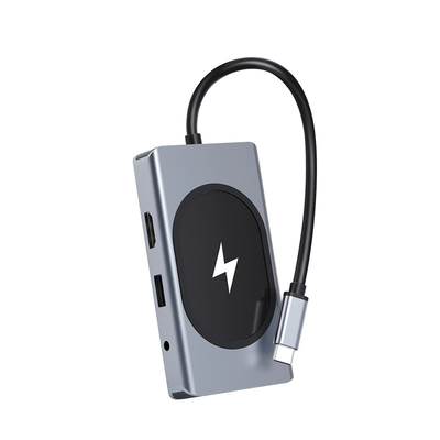 USB Type C HUB Multifunction Adapter 9 In One And With Memory Card Reader