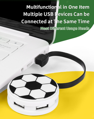 Open Mold Pvc Usb Hub For Home Data Transmission Customized Made Promotional Gift