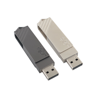 Metal Type C Twist Shaped Fast Speed Usb Flash Drive 3.0 And USB 2.0 And Type C