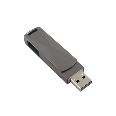 Gun Black Metal Type C USB Flash Drives with Fast Speed 3.0 and 3.0 Twist Shapes