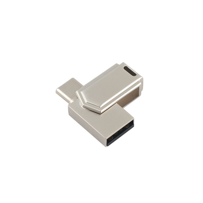 13g Zinc Alloy USB 3.0 And Type C Memory Sticks With Data Password And Laser USB Logo