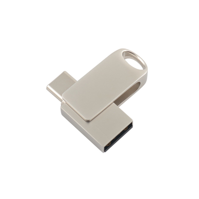 Windows Compatible Metal USB Type C Flash Drive with Rapid Data Transfer and Full Memory