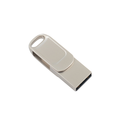 Metal Dual USB Flash Drive with Password Protection and Speed Type C Compatibility