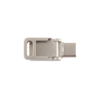 Metal USB 3.0 And Type C Flash Drive With Type C Can Laser Logo One Face Do Promition