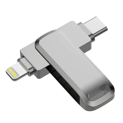 Waterproof OTG USB Flash Drives For USB3.0 And USB 2.0 Interface And Type C Support