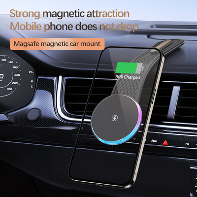 Magnetic Suction Type Vehicle-Mounted Wireless Charger for Stable Charging on the Go