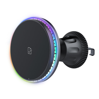 ABS Silicone Material Magnetic Car Vent Charger Fast and Stable Driving Solution