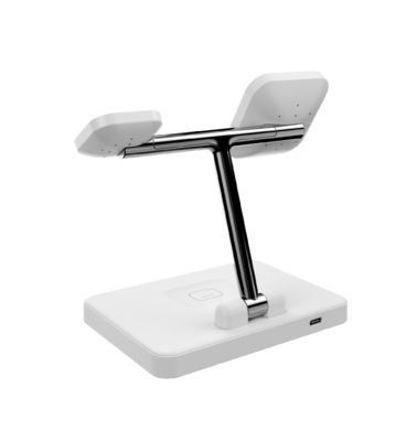Fast Upright Wireless Charging 3 In 1 Fast Charger For Phone Earphone Watch