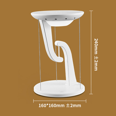 Foldable Wireless Charger 240*160MM Size with LED and Storage Capability