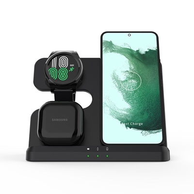 Foldable Flat Wireless Charger Indicator Light Fidget Spinner Light 5V/2.1A Input
