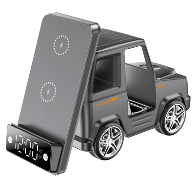 Cool Car Shaped Wireless Charger Fast Charging For IPhone Airpods IWatch