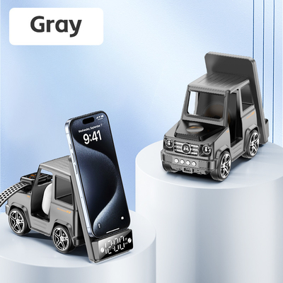 Cool Car Shaped Gray Color Wireless Charger Fast Charging For IPhone Airpods IWatch