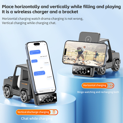 Cool Car Shaped Wireless Charger Fast Charging For IPhone Airpods IWatch