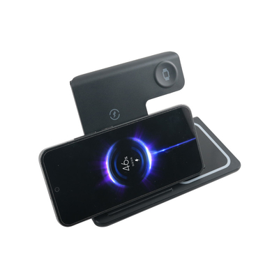 15W Multifunctional Wireless Charger with Working Frequency 100-205KHZ Various Colors
