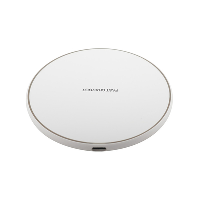 Multifunction Wireless Charger with Logo Print ABS/Metal Universal Charging Station 100-205KHZ