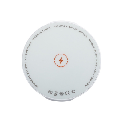 5V/2.1A Input Fast Charge Wireless Charging Pad With Led Lamp / Speaker