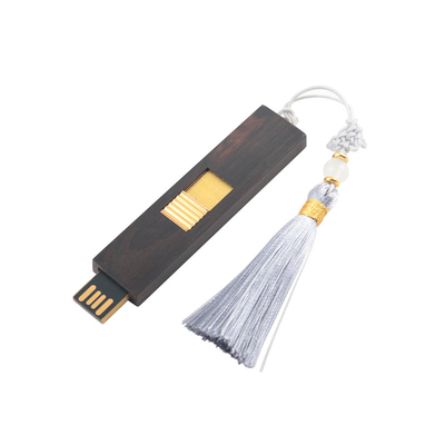 98 System Wooden USB Flash Drive with Box Wood Material Memory 512GB Print or Embossing Rectangular Support OEM