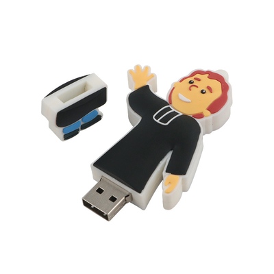 Round Customized Personalised Usb Sticks Bulk With 10 Years Data Retention Data Security Solution