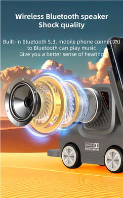 15W Fast Charging Multifunction Wireless Charger for Phone Fidget Spinner Light and 5V/2.1A Input
