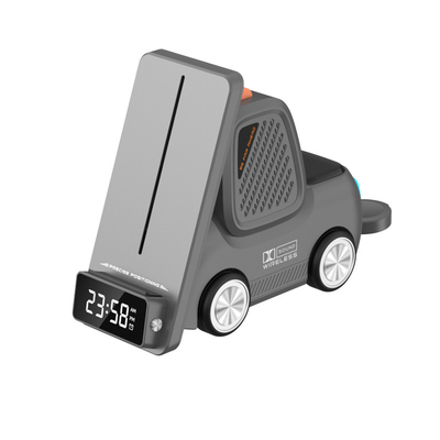15W Fast Charging Multifunction Wireless Charger for Phone Fidget Spinner Light and 5V/2.1A Input