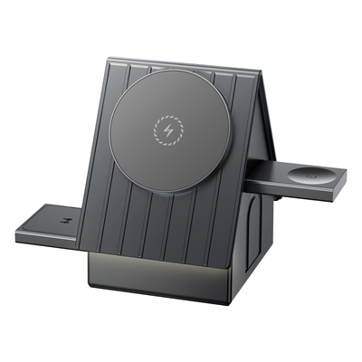 White And Gray Can Choose Fast Charge Wireless Charging Pad OEM LOGO Support for LOGO