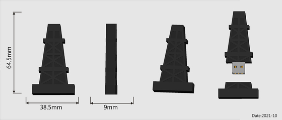Customized Shapes USB Flash Memory PVC or Silicone Production Made Easy with Open Mold