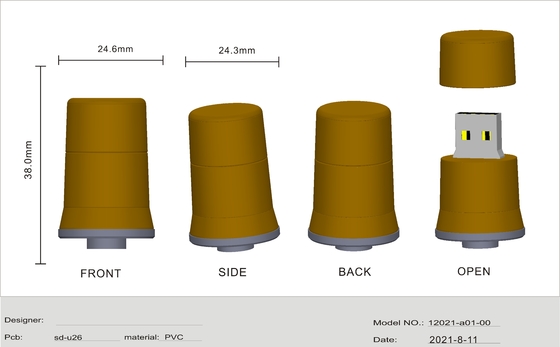 Custom USB Flash Drives with Data Encryption and Fast Artwork Turnaround Follow Customer Request Data Retention 10 Years