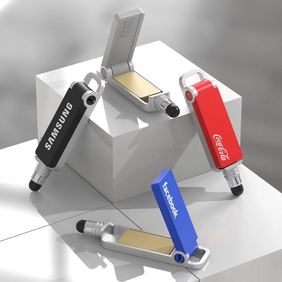 Speed Metal USB Flash Drive with Flash Test All Passed H2 Or Beach32 Test Read 15-20MB/s Silver Customized Made