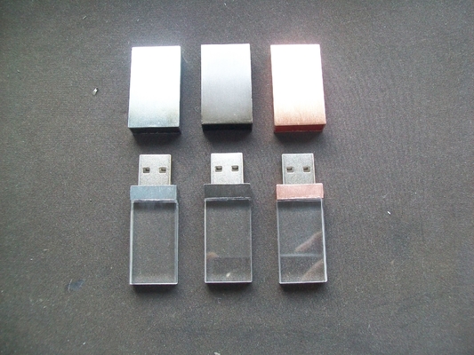 Crystal Usb Inside With LED Light When Working LED Light Shiny
